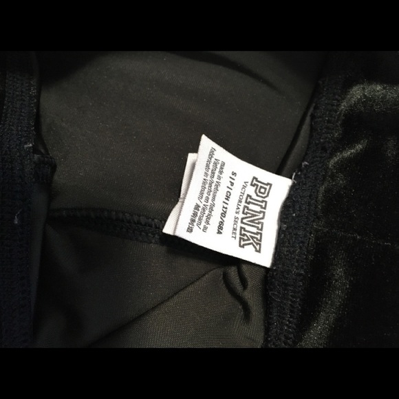 Victoria Secret Pink Velvet Flat Yoga Leggings - Picture 6 of 8